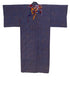 "Eyes on You" Reimagined Vintage Kimono - Kimono Zulu Artist Collaboration with Mina Gaber